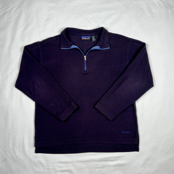 Vintage Patagonia Synchilia Quarter Zip Pullover - Picture 2 of 6